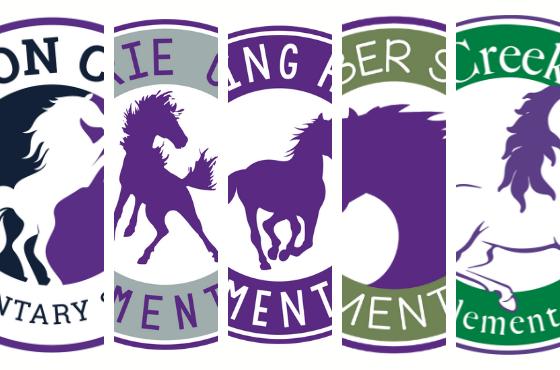  Logos of the 5 USD 230 elementary schools